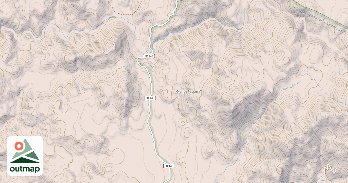 Map of Orange Pepper