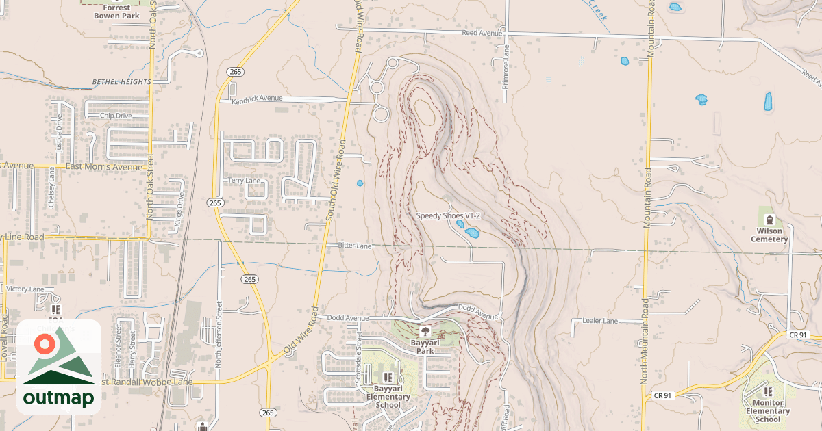 Map of Speedy Shoes