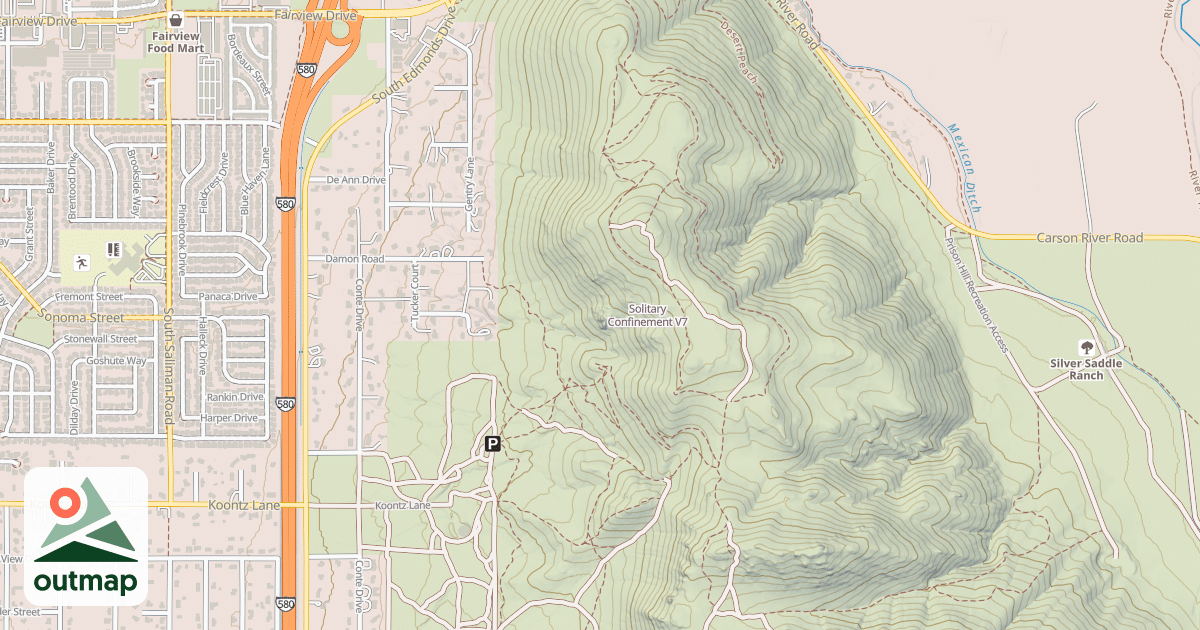 Map of Solitary Confinement