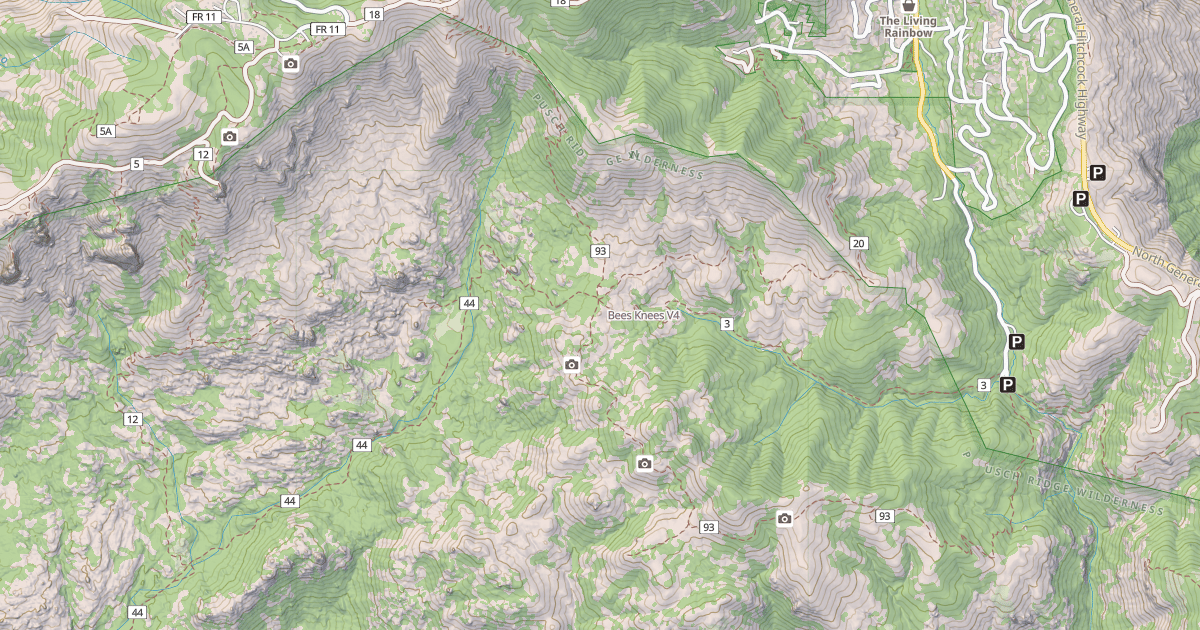 Map preview of Bees Knees