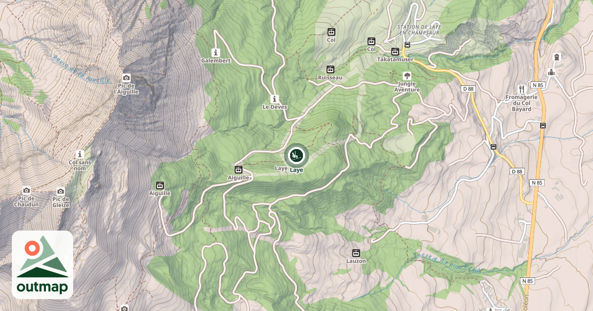 Map of Laye