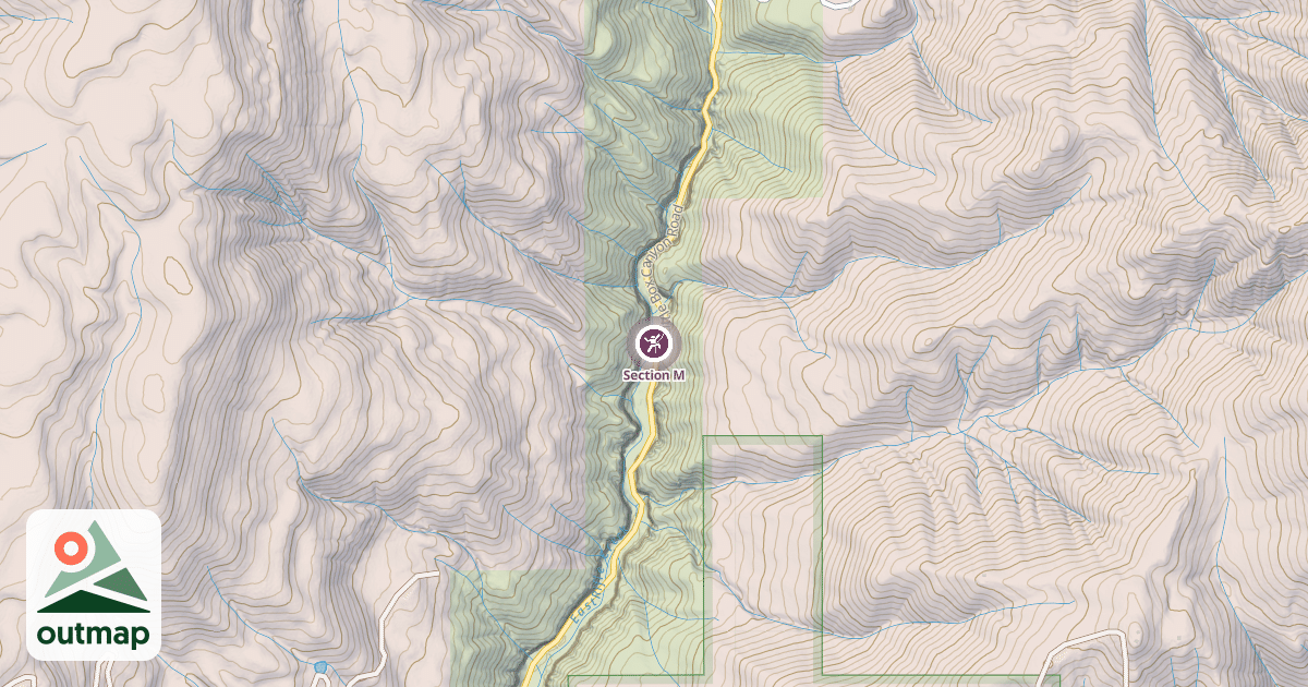 Map of Section M