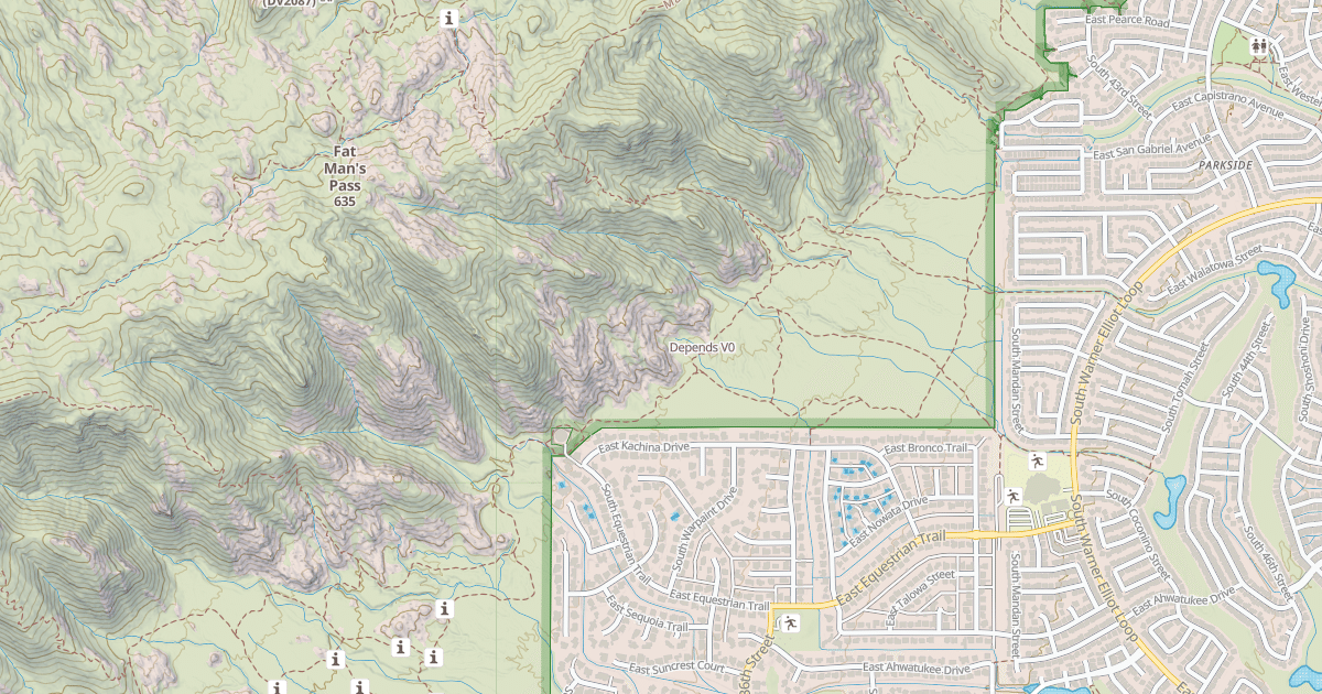 Map preview of Depends