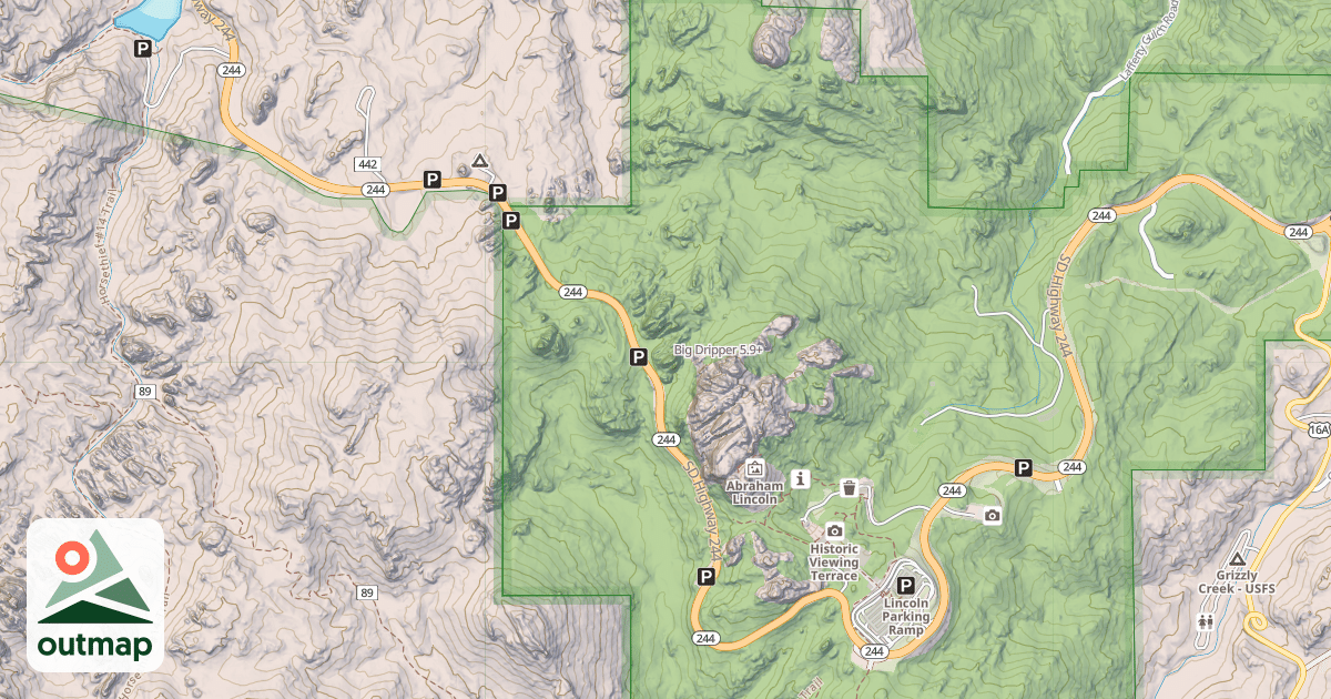 Map of Big Dripper