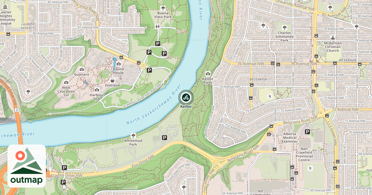 Map of Keillor