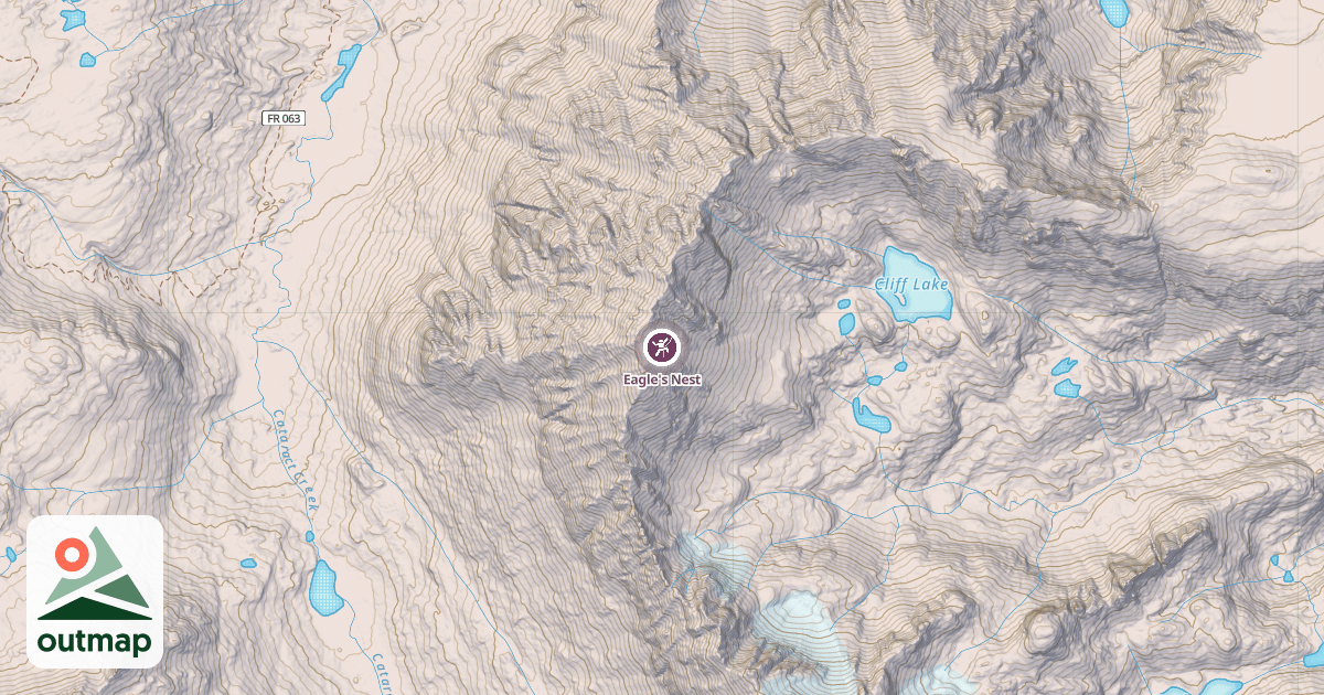 Map of Eagle's Nest