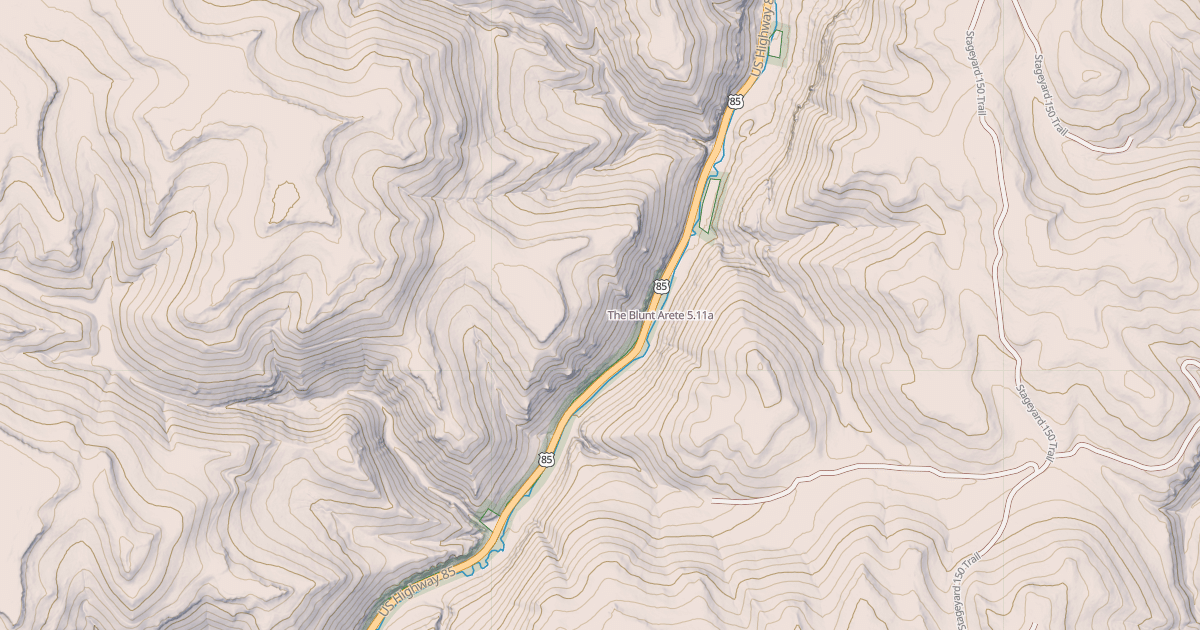 Map preview of The Blunt Arete