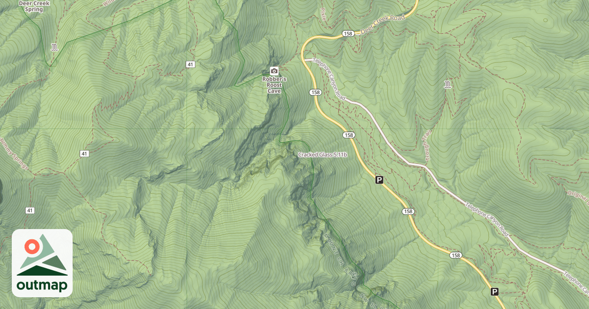 Map of Cracked Glass
