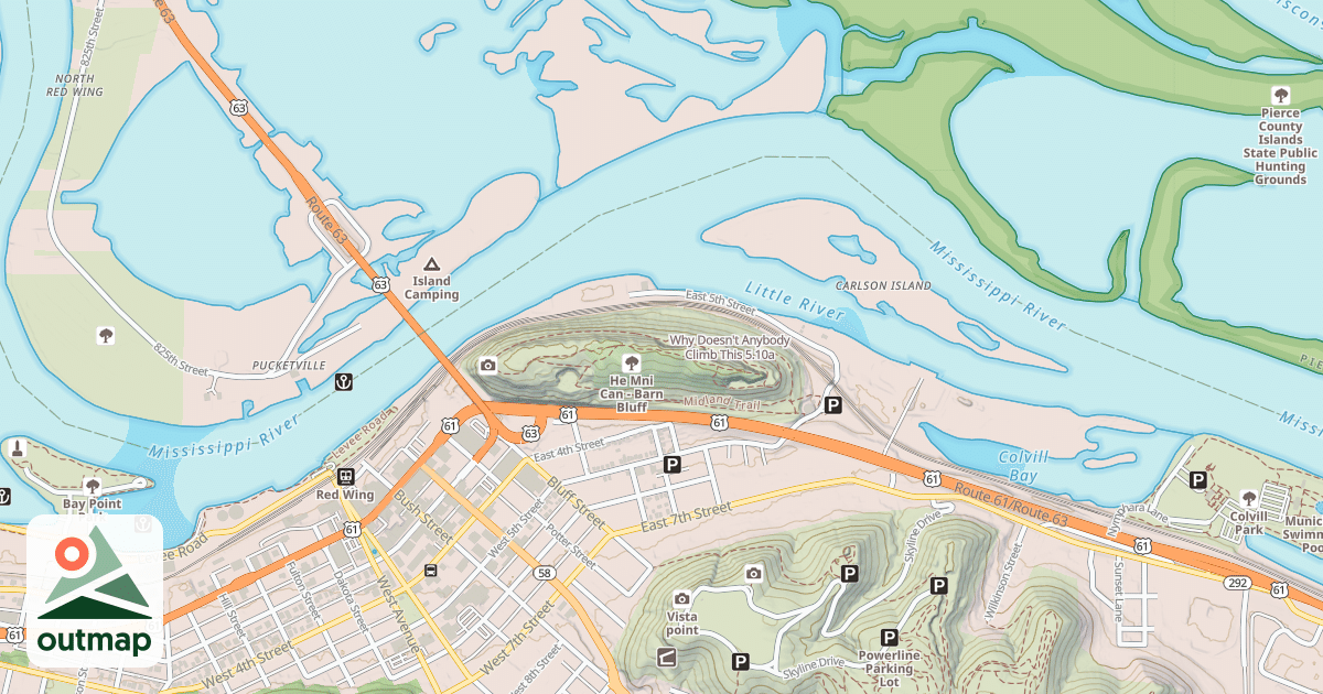 Map of Why Doesn't Anybody Climb This
