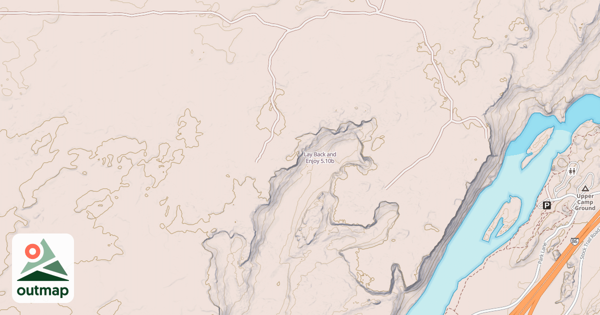 Map of Lay Back and Enjoy