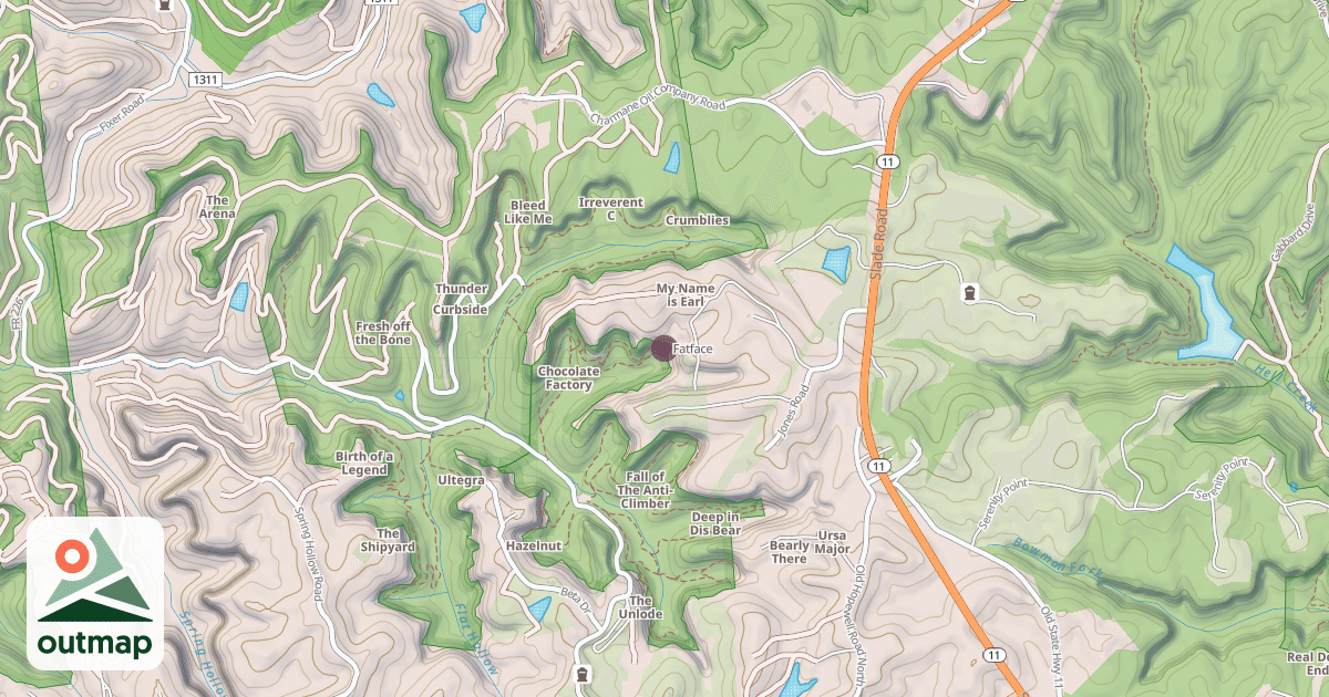 Map of Fatface