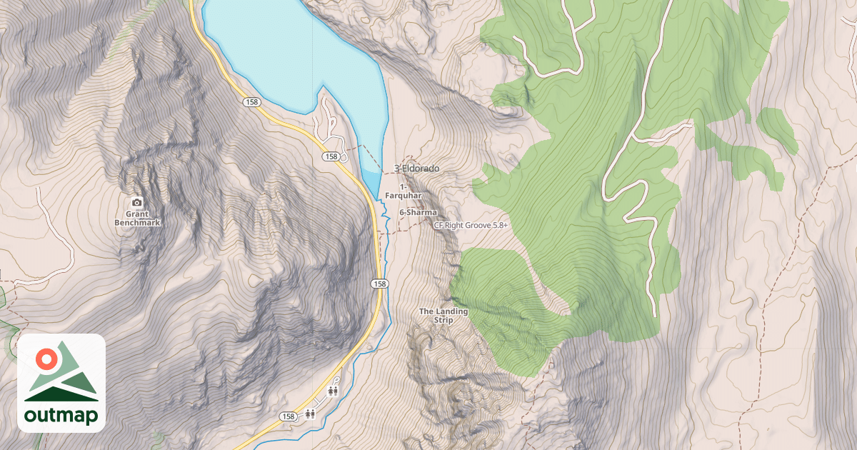 Map of CF Right Groove