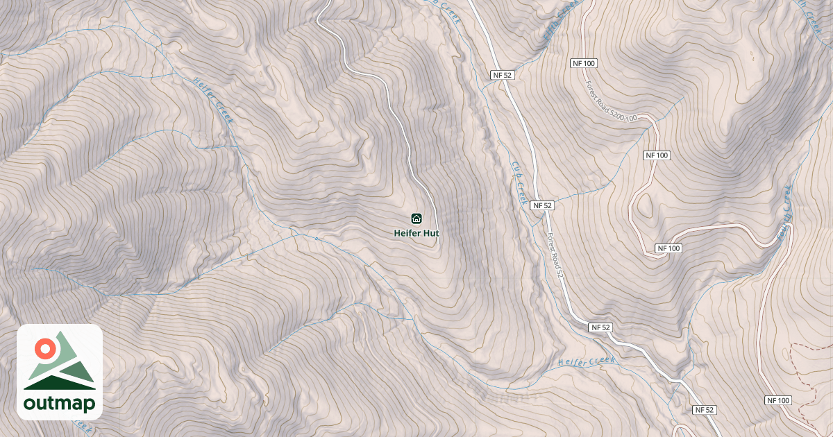 Map of Heifer Hut