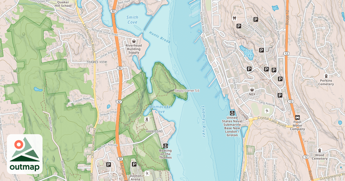 Map of Sleazy Corner
