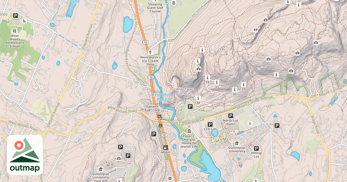 Map of White Paper Corner