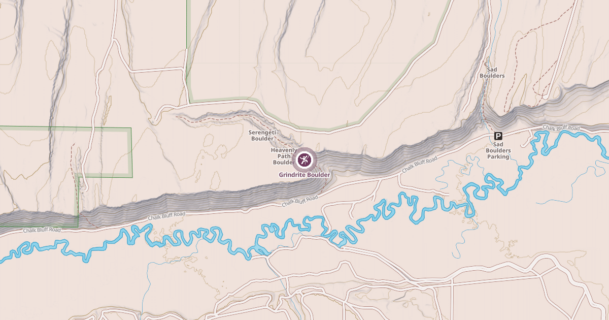 Map preview of Grindrite Boulder