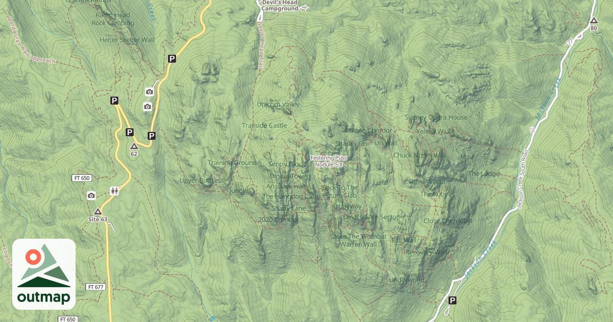 Map of Festering Puss Nodule