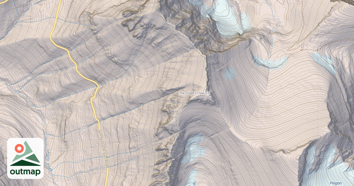 Map of The  Eagle's Claw
