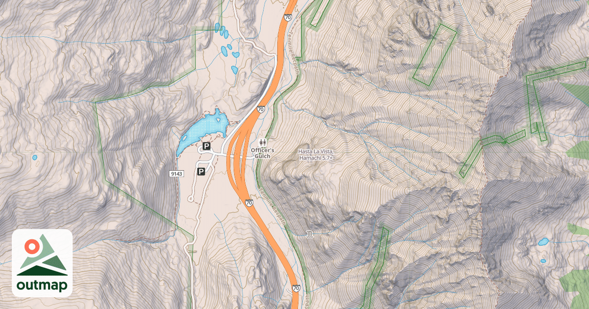 Map of Hasta La Vista, Hamachi