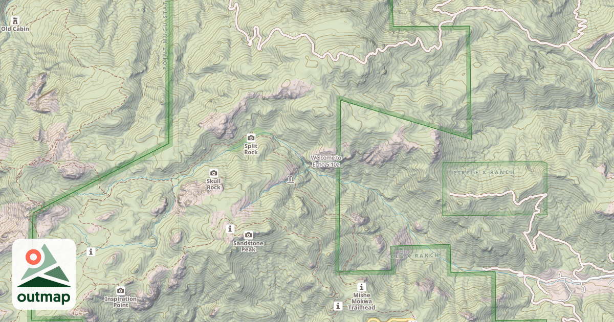 Map of Welcome to Echo