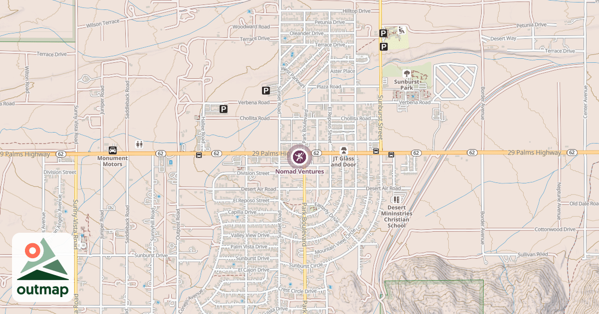 Map of Nomad Ventures