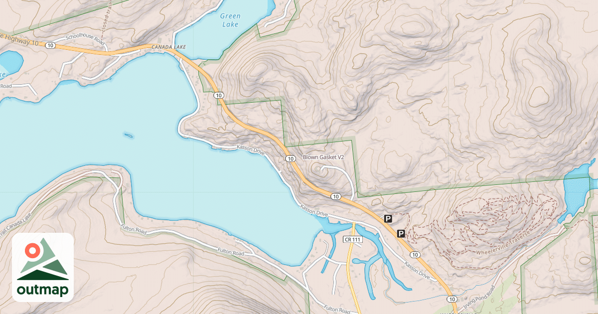 Map of Blown Gasket
