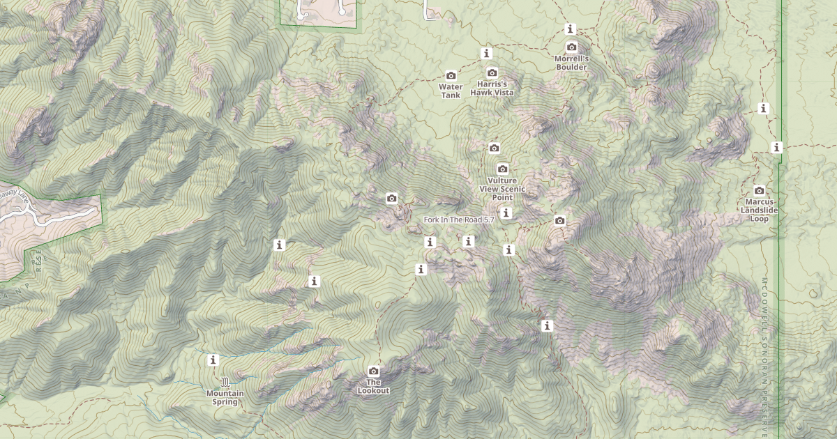Map preview of Fork In The Road