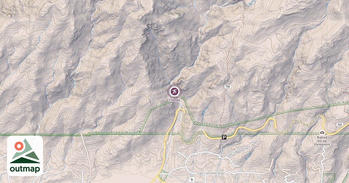 Map of Chossy