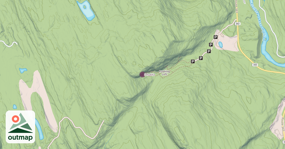 Map of Selvatika