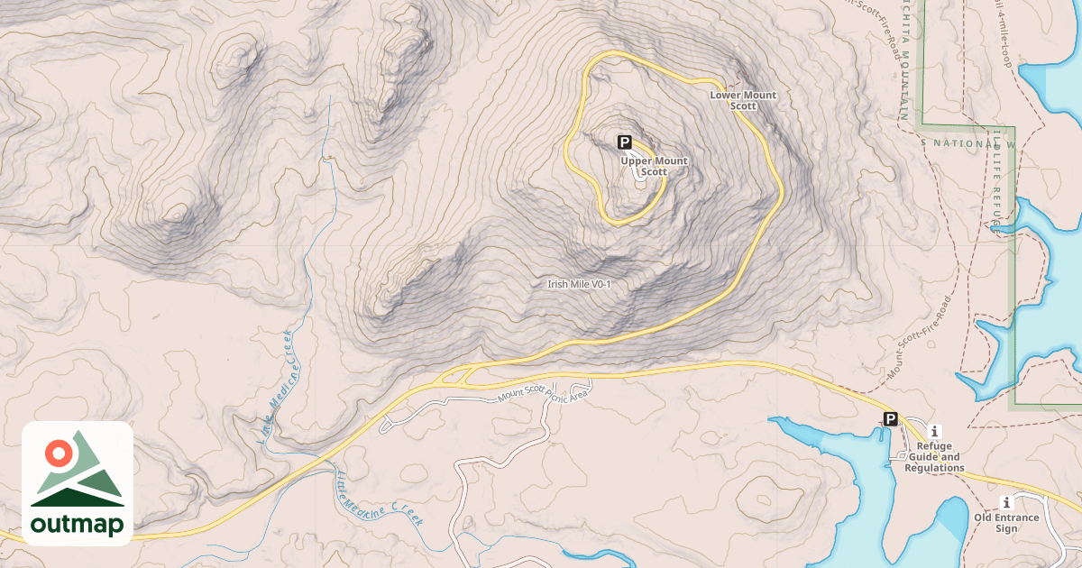 Map of Irish Mile