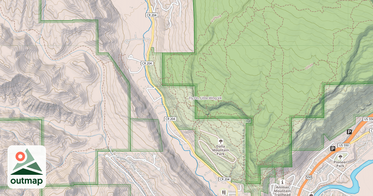 Map of Fly On, Little Wing