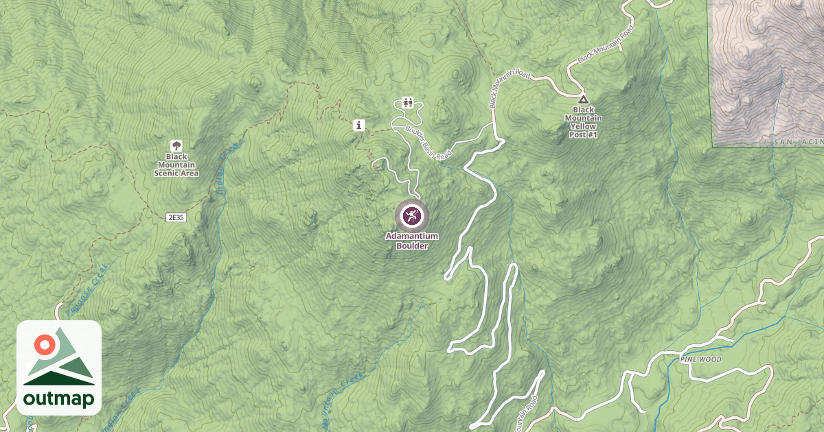 Map of Adamantium Boulder