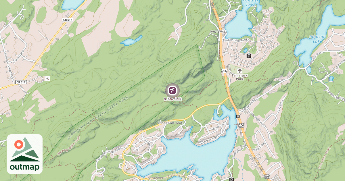 Map of h. Kovalcik