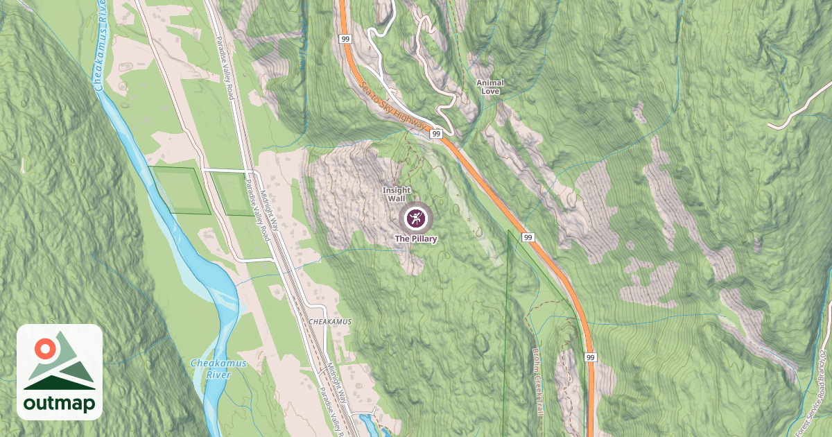Map of The Pillary