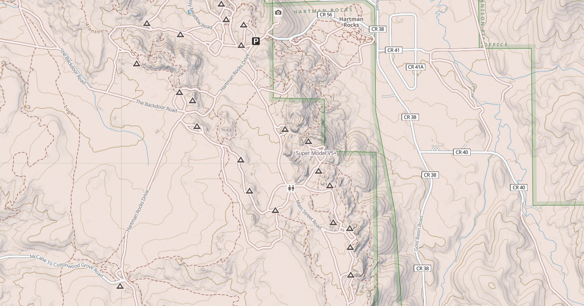 Map preview of Super Model