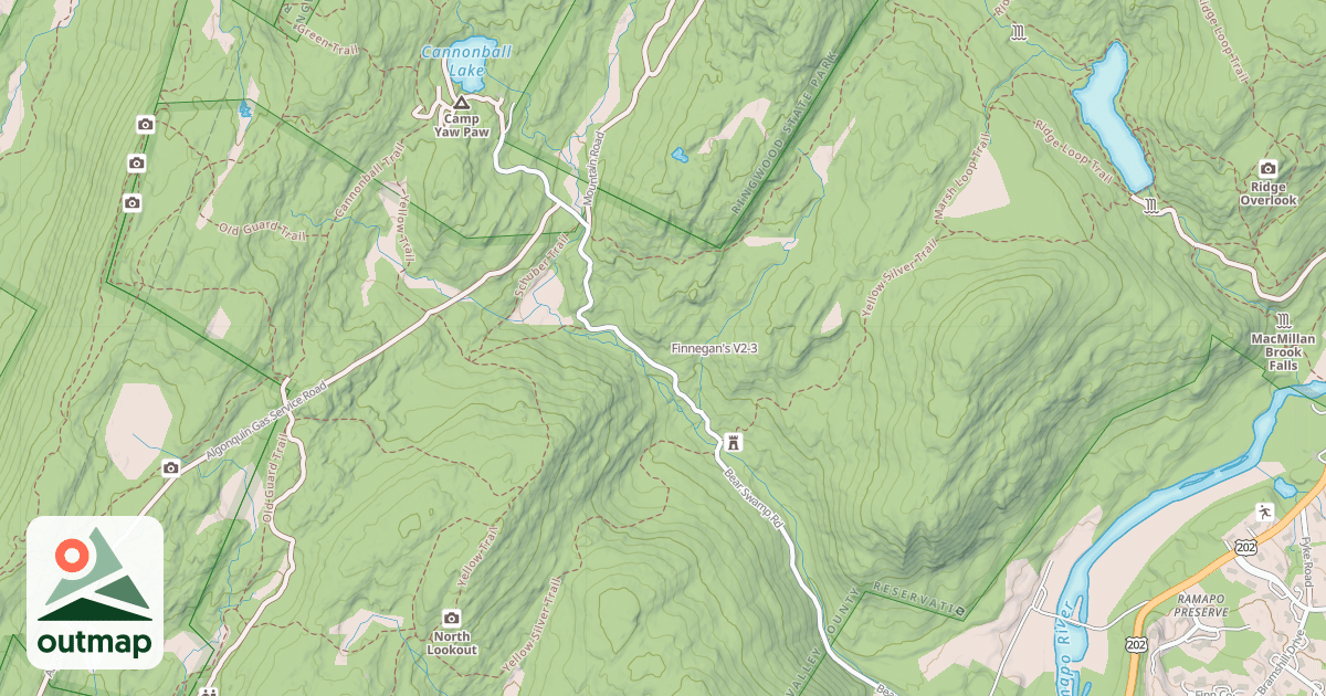 Map of Finnegan's
