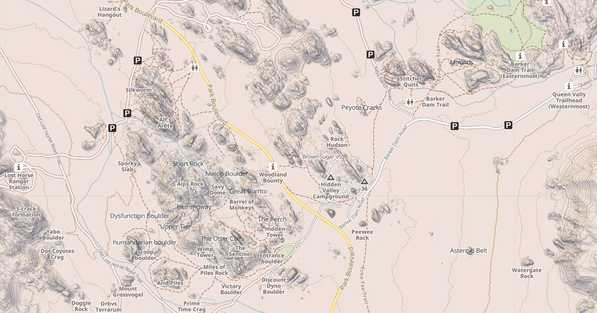 Map preview of Brown Sugar