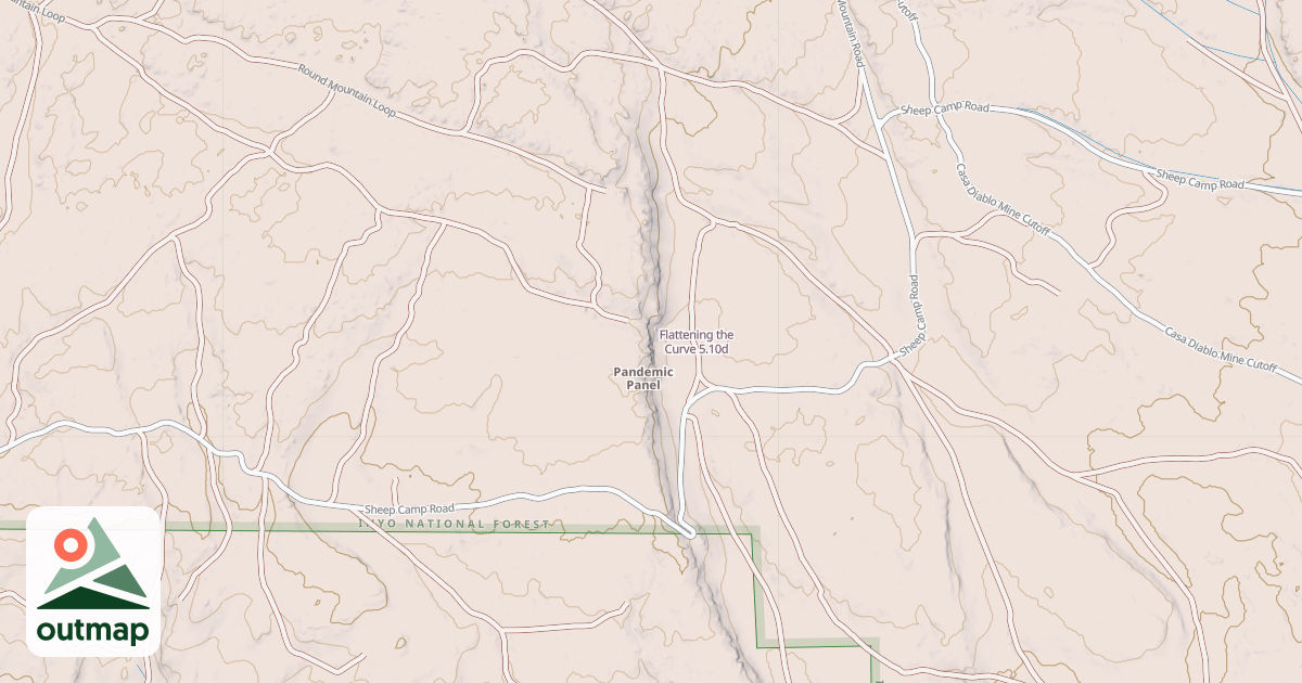 Map of Flattening the Curve