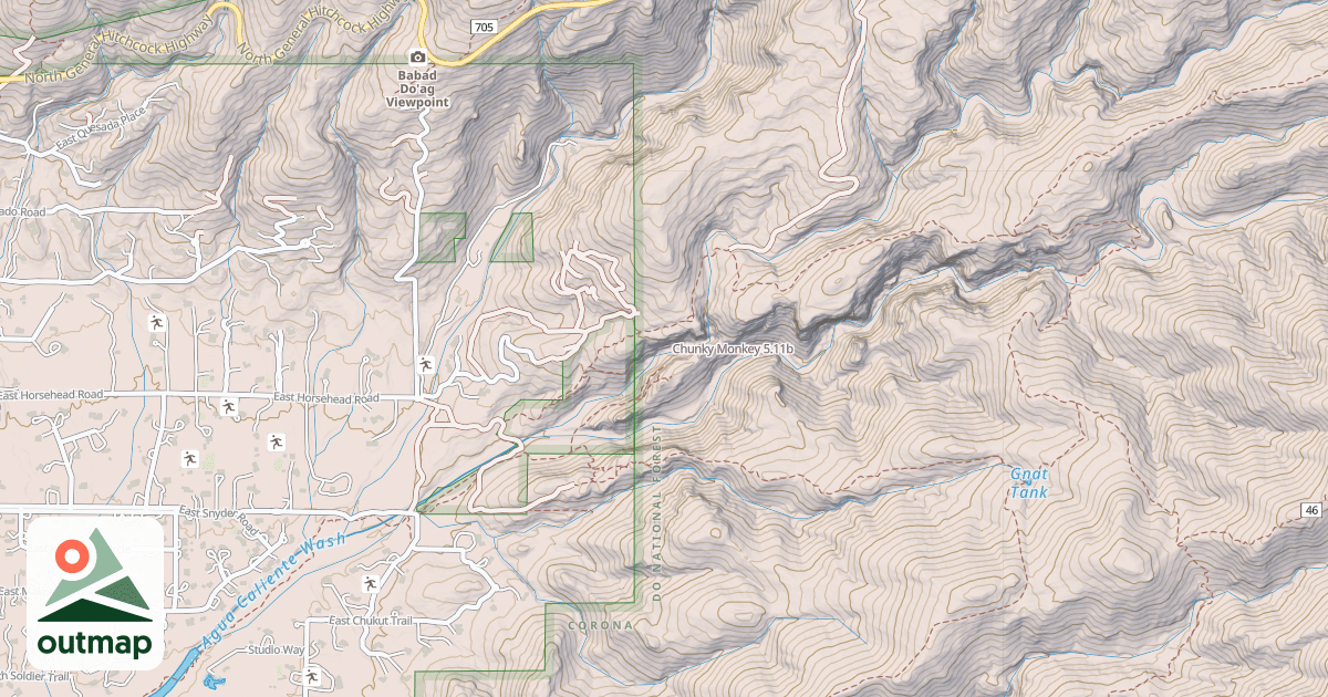 Map of Chunky Monkey