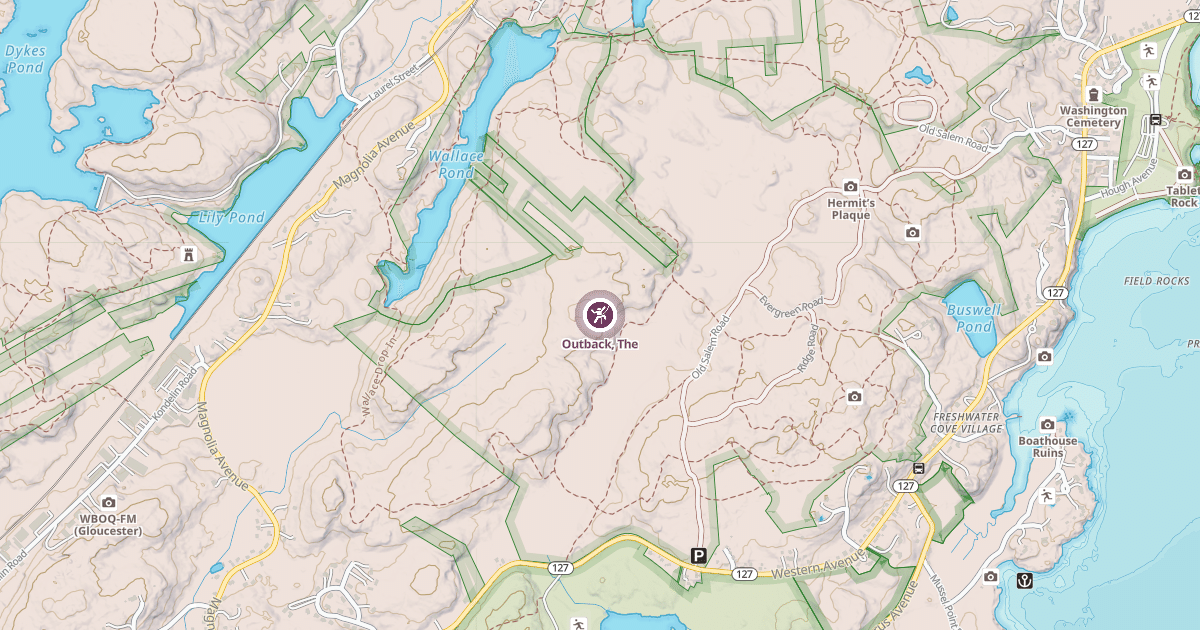Map preview of Outback, The