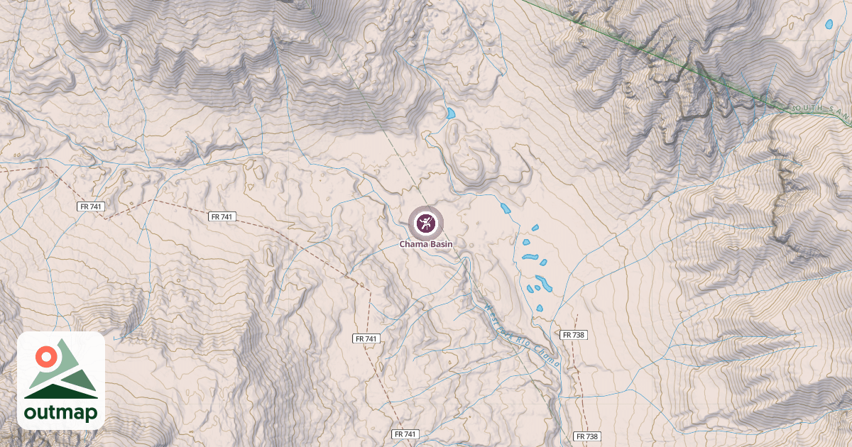 Map of Chama Basin