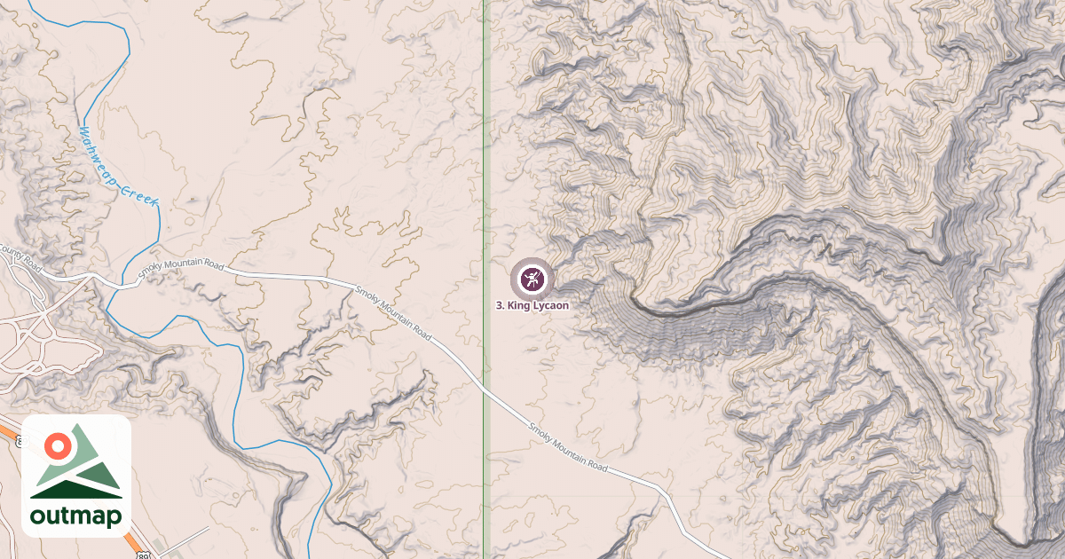 Map of 3. King Lycaon
