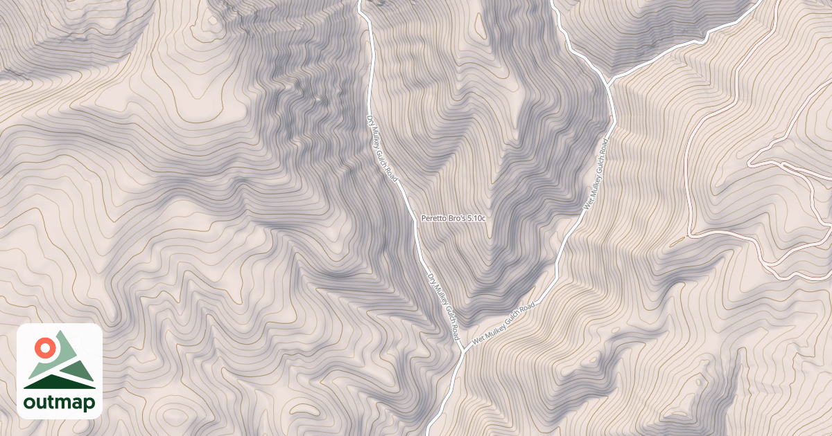 Map of Peretto Bro's