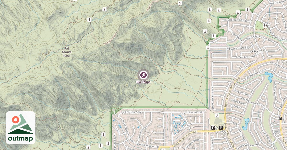 Map of Big Poppa