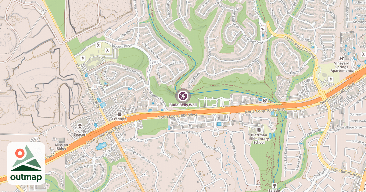 Map of Buda Belly Wall