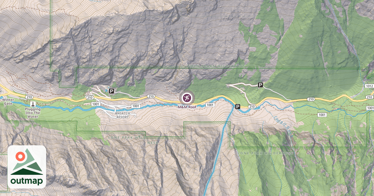 Map of M&M Roof