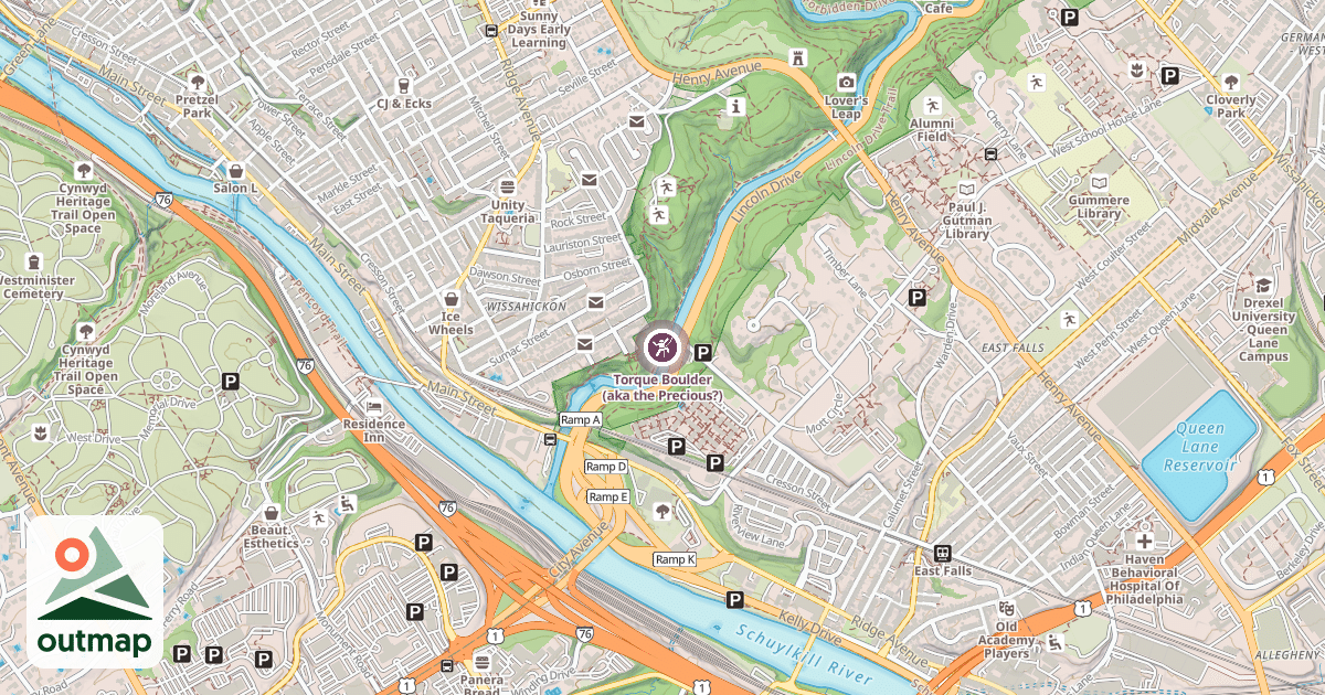 Map of Torque Boulder (aka the Precious?)