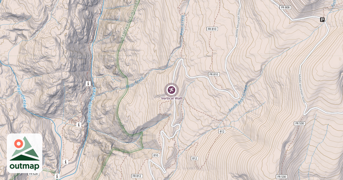 Map of Vertical Wall
