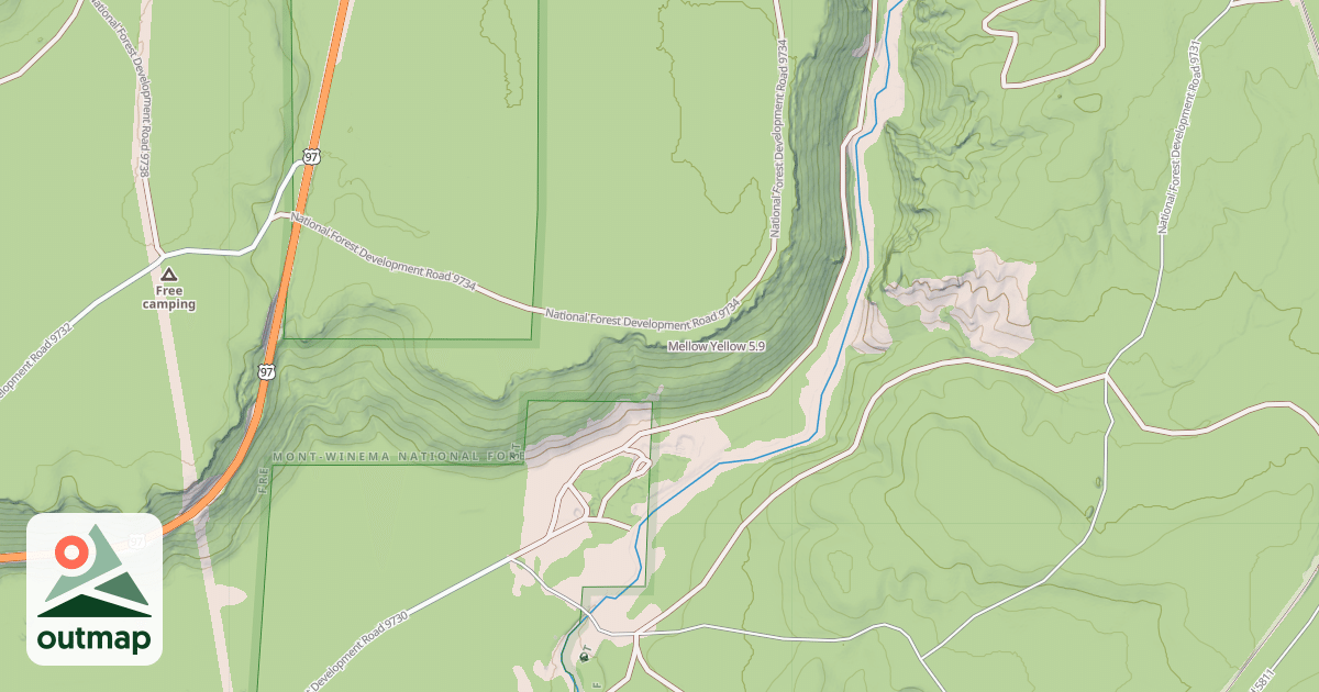 Map of Mellow Yellow