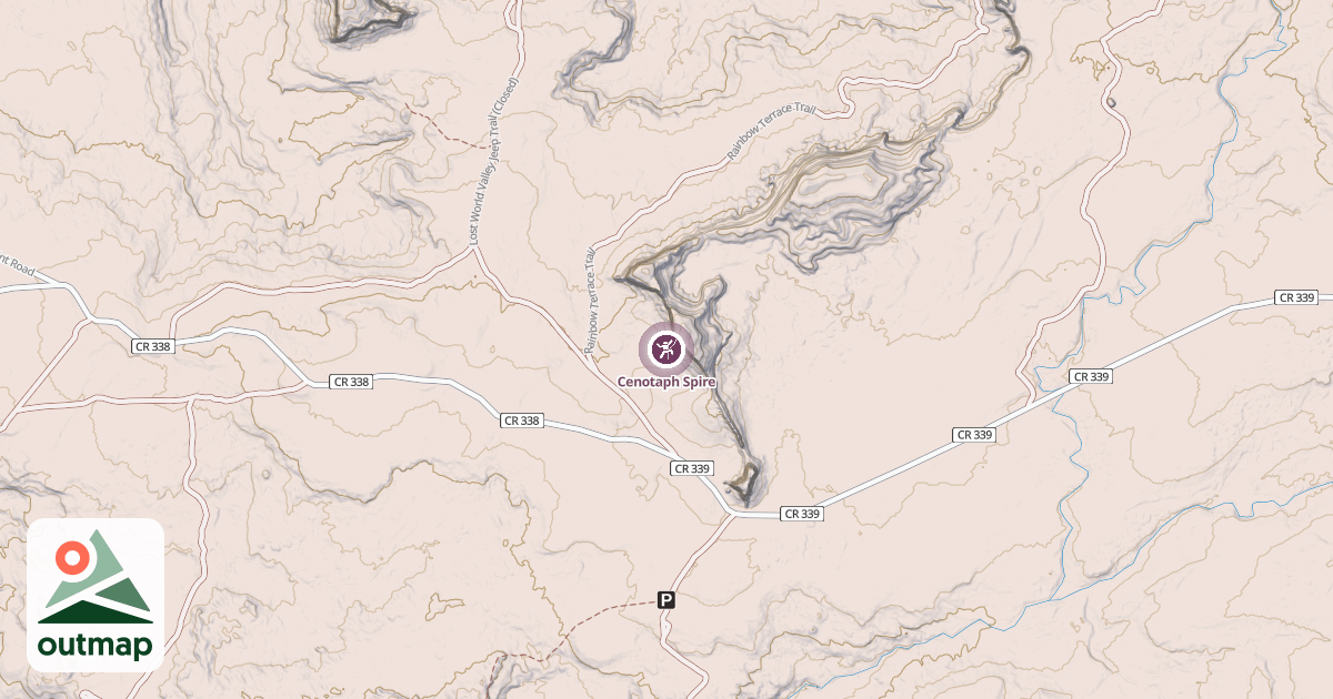 Map of Cenotaph Spire